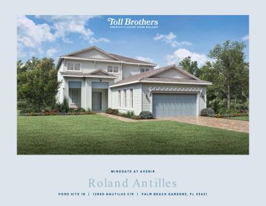 12660 Nautilus Circle, Windgate by Toll Brothers at Avenir, Palm Beach Gardens, Florida 33412