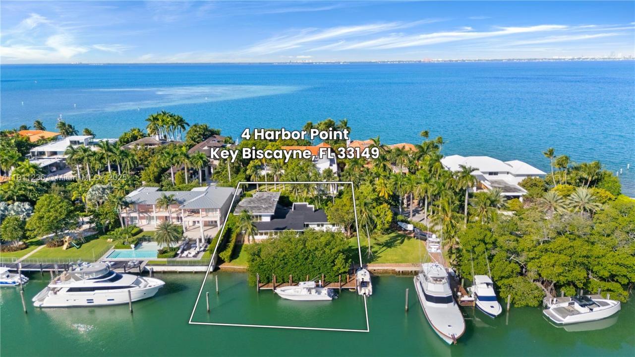 4 Harbor Pt, Key Biscayne, FL 33149