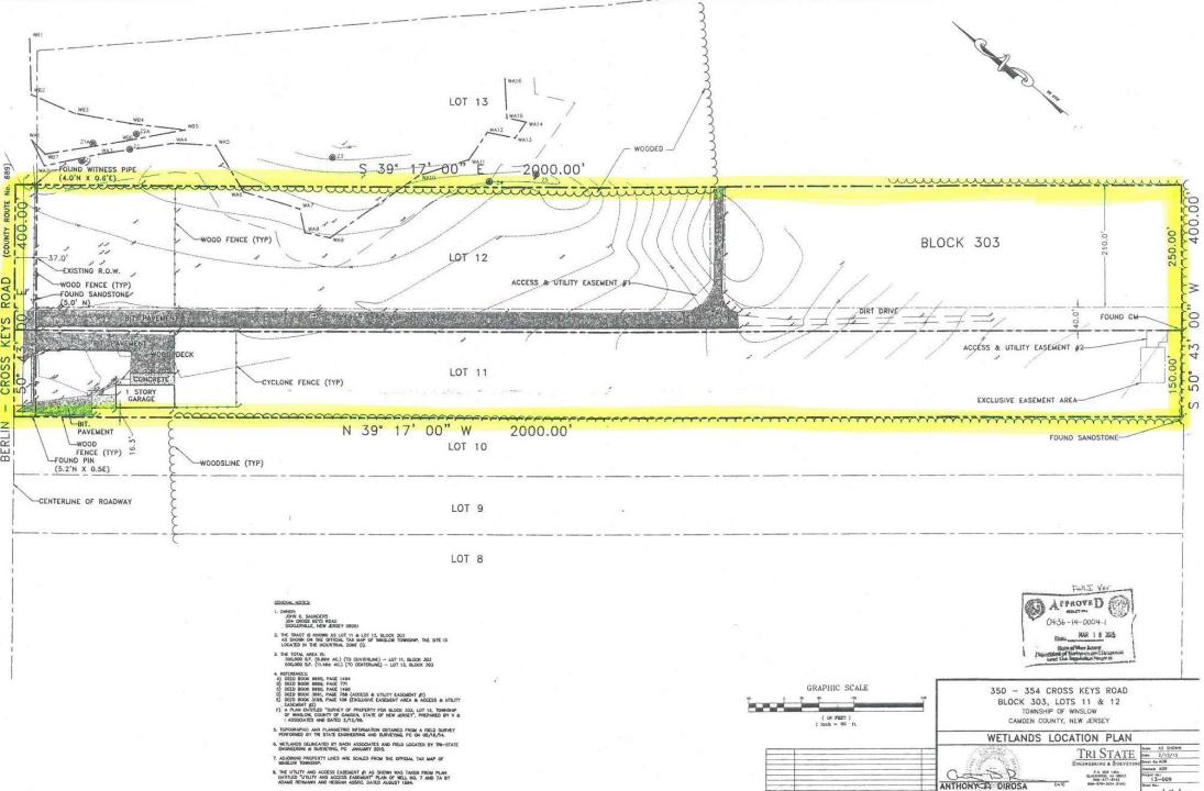 350-354 Cross Key Rd, Sicklerville, ניו ג'רזי 08081, ארצות הברית של אמריקה