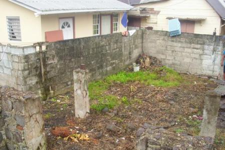 1,748 Square Feet of Land in King George V. Street, Saint George, Dominique