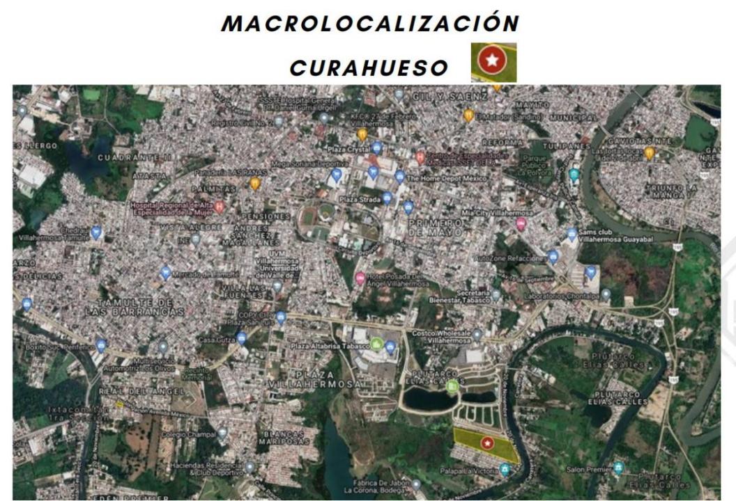 Carretera a Curahueso, Plutarco Elías Calles S/N, KM. 0.800, Villahermosa Centro, Tabasco 86170, Meksyk