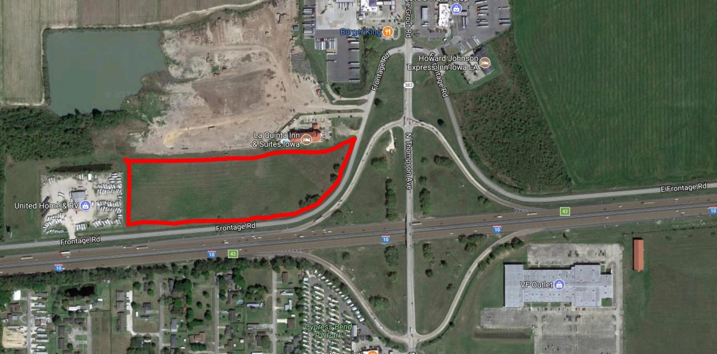 I-10 Frontage Rd Lot 7, アイオワ, ルイジアナ 70647, アメリカ合衆国