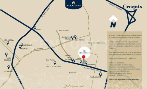 Av Óscar Pérez Escobosa , Versalles Club Residencial 8124, Mazatlán, Sinaloa 82124, Mexico