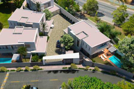 Exclusive villas in Arroyo Hondo with military-grade security in, Santo Domingo, Dominican Republic