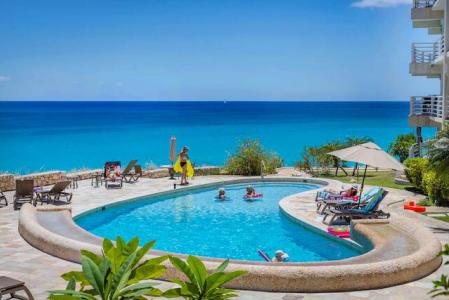 Rainbow Beach Club 2 Bedroom Oceanfront Apartment For Sale, Cupecoy, Sint Maarten
