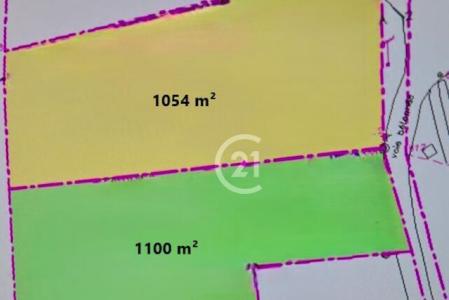 Terrain à Bâtir Roches Carrées 1054m², Le Lamentin, Fort-de-france, Martynika