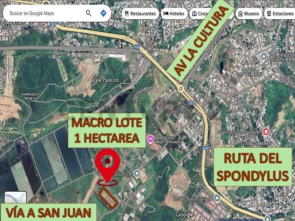 Vía San Juan, Las Chacras sn, Manta, Manabí 00001, Ecuador