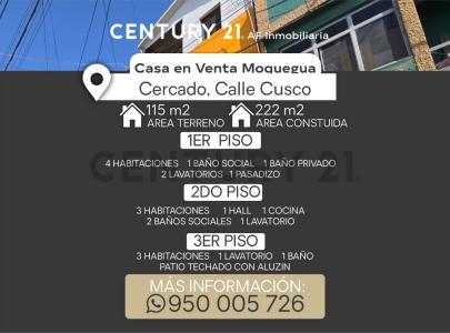 Calle Cusco , Mariscal Nieto, Moquegua 00001, Peru