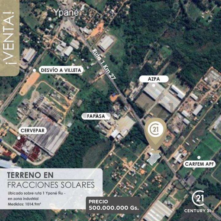 Ruta 1- Fracciones solares del sur , Ypané, Central 00001, Paraguay
