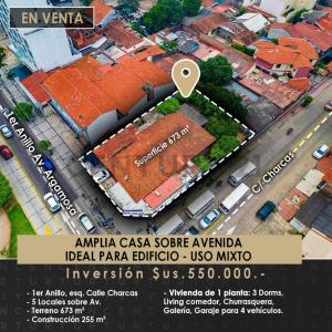 Avenida Argamosa esquina Charcas , Norte, Santa Cruz 00001, Bolivia