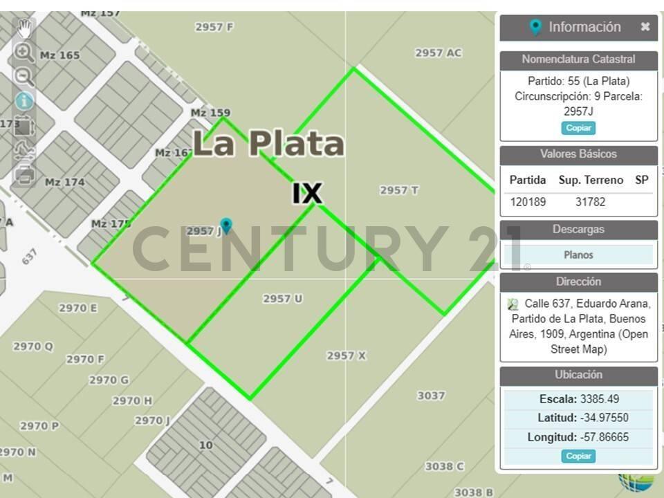 7 y 637 S/N, La Plata, GBA Sur 00001, Argentina