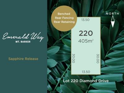 Lot 220 Diamond Drive (Sapphire Release), Mount Barker, SA 5251, Austrália