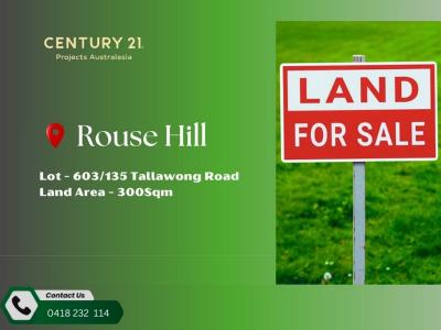 Lot-603 135 Tallawong Road, Rouse Hill, NSW 2155, Austrália