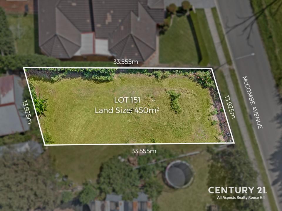 LOT 151 Mccombe Avenue, Rouse Hill, NSW 2155, Austrália