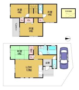 御陵峰ケ堂町2丁目, 京都市西京区, Kyoto 610-1103, Japão