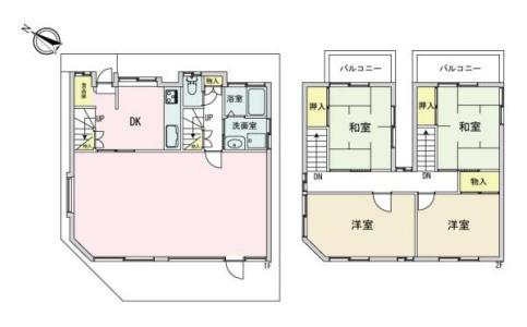 北田園１丁目, ロードサイド　店舗付き住宅, 福生市, Tokio 197-0005, Japonia
