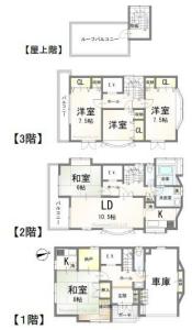 大字袋山, 越谷市袋山 戸建, 越谷市, Saitama 343-0032, Japan