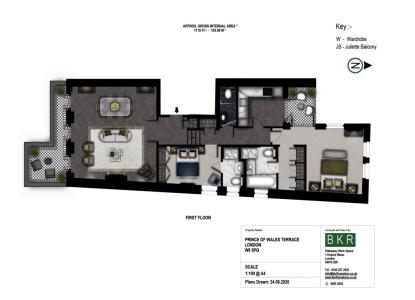 Apartment 409, 4, Prince Of Wales Terrace, Londra, Regno Unito