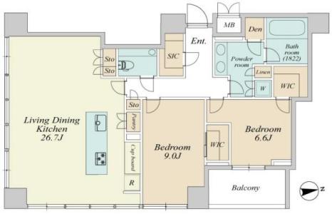 麻布台3丁目5-3, グランスイート麻布台ヒルトップタワー, 港区, Tokyo 106-0041, 일본