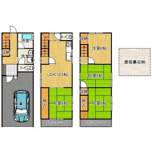 生江３丁目, 大阪市旭区, Osaka 535-0004, Japan