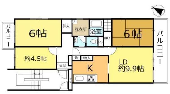 412, 脇田新町, ファミリィハウス川越, 川越市, Saitama 350-1121, Japão
