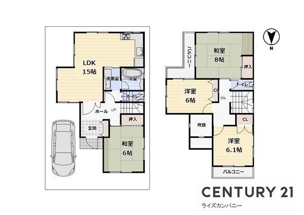 和気町４丁目, 和泉市和気町4丁目　中古戸建, 和泉市, Osaka 594-0073, 일본