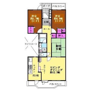 道場北2丁目, 千葉東ガーデニア, 千葉市中央区, Chiba 260-0006, Japon