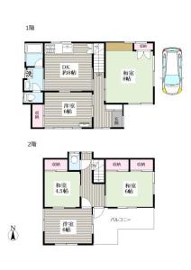 東越谷１丁目9-22, 越谷市, Saitama 343-0023, Japon