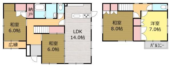 周東町上久原666-14, 有國貸家, 岩国市, Yamaguchi 742-0413, Giappone
