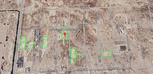 W Ave E & 11th Place W Apn 3116-009-034, Lancaster, California 93534, USA
